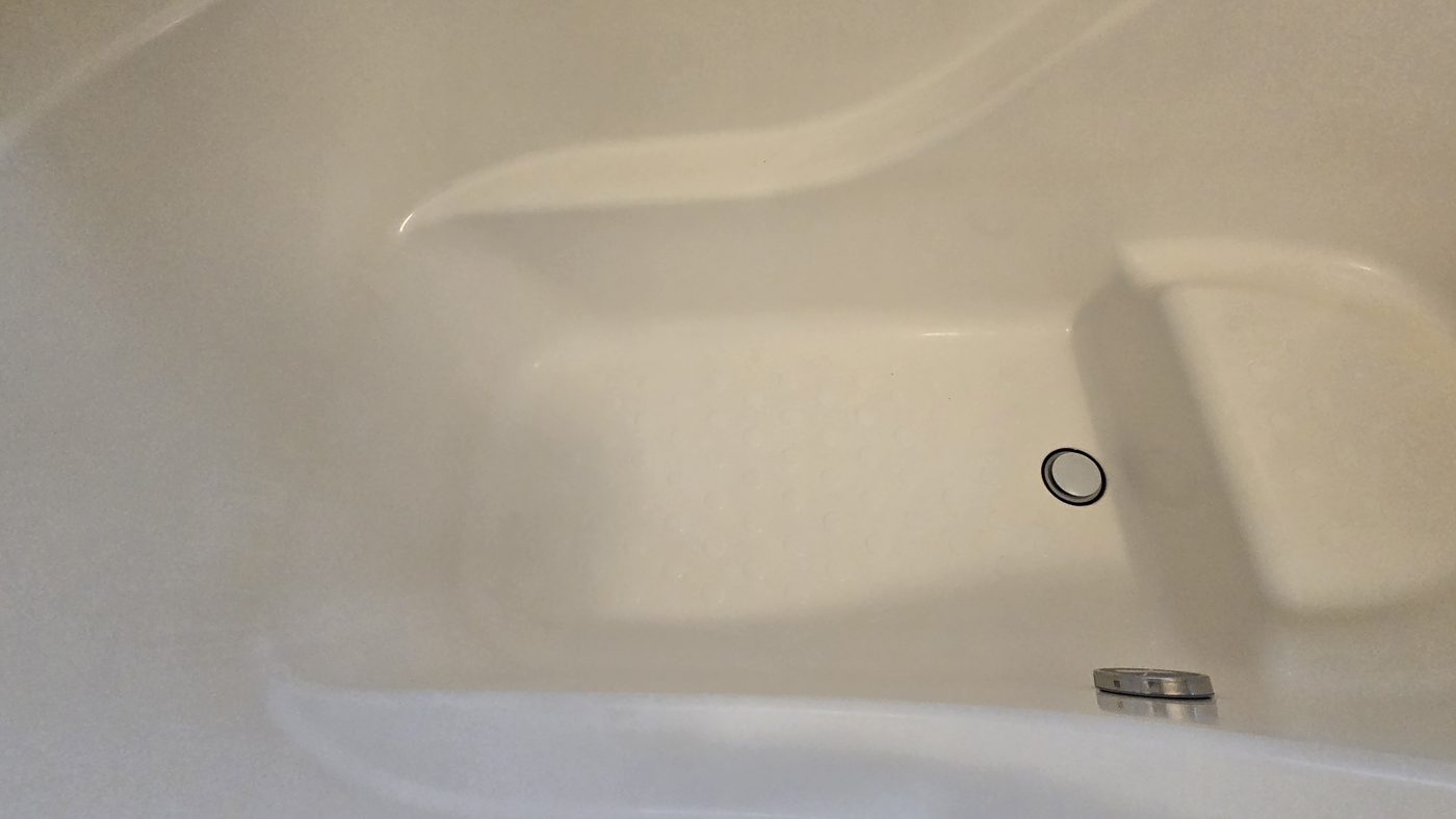 ダスキン作業後の浴槽